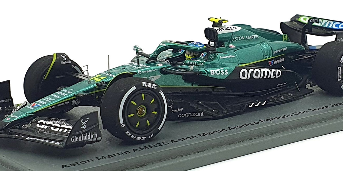 Spark 1/43 Scale S9589 - F1 Aston Martin AMR25 #14 Japanese GP
