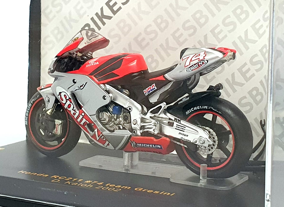 Ixo 1/24 Scale RAB031 - Honda RC211 #74 Team Grasini D. Katch 2002