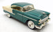 Ertl 1/18 Scale Diecast 171225B - 1955 Chevrolet Bel Air - Green/Cream