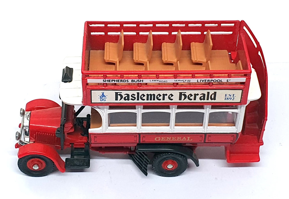 Corgi Appx 15cm Long Diecast TCB03C - Thornycroft Bus REWORKED