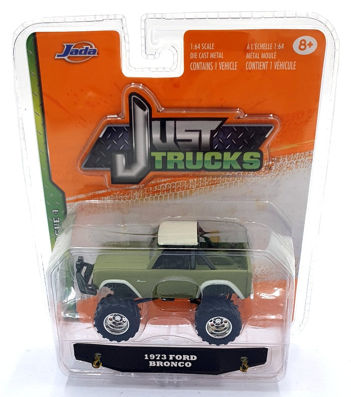 Jada Just Trucks 1/64 Scale 14020 - 1973 Ford Bronco - Khaki/Black