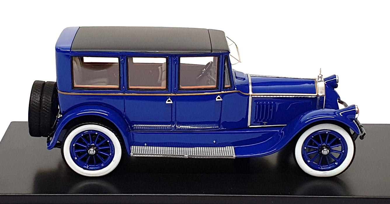 Esval 1/43 Scale EMUS43043B - 1921 Pierce Arrow Model 32 7 Seat Limousine - Blue