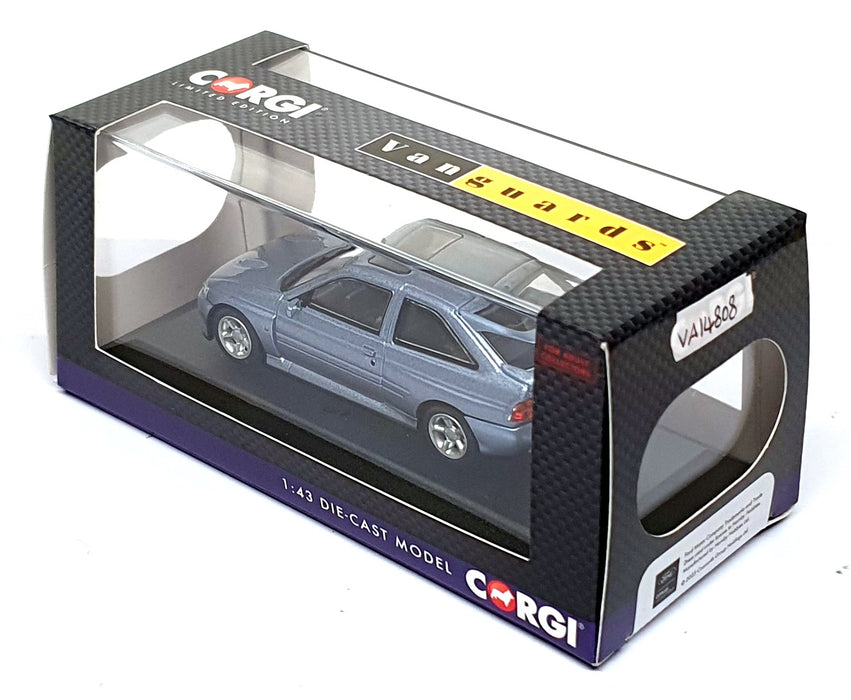 Vanguards 1/43 Scale VA14808 - Ford Escort RS Cosworth Luxury - Auralis Blue