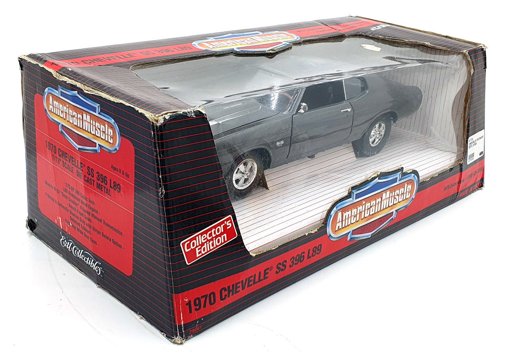 Ertl 1/18 Scale Diecast 29061 - 1970 Chevy Chevelle SS 396 L89 - Grey