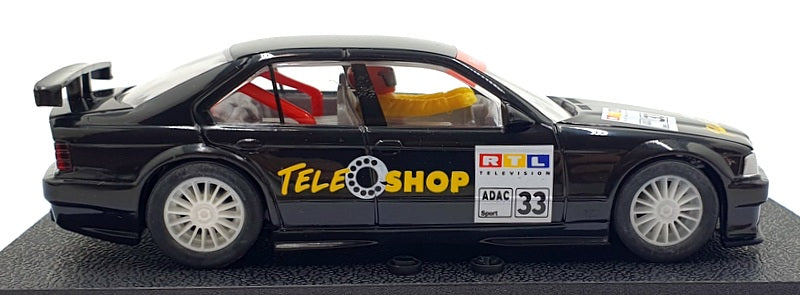 Scalextric 1/32 Scale Slot Car C2091 - BMW Teleshop #33 - Black