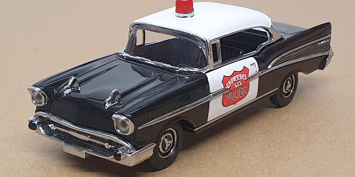 Matchbox 1/43 Scale DYM38023 '57 Chevrolet Bel Air Atlanta Police