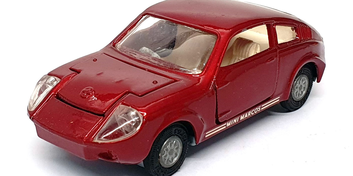 Corgi Toys Original Diecast 341 - Mini Marcos GT 850 - Burgundy