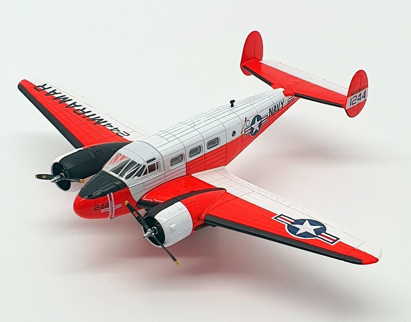 Oxford Diecast 1/72 Scale 72BE003 - Twin Beech 51244 - US Navy NAS Mirimar