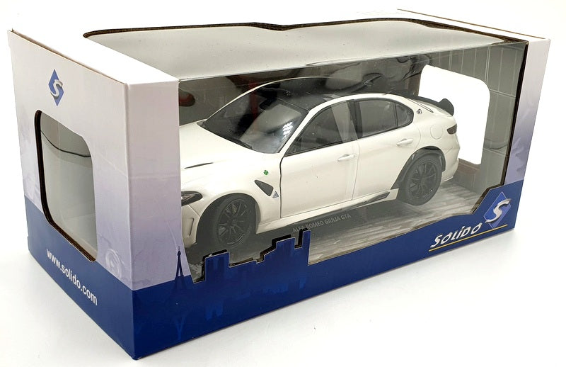 Solido 1/18 Scale Diecast S1806903 Alfa Romeo Giulia GTA 2022 - White