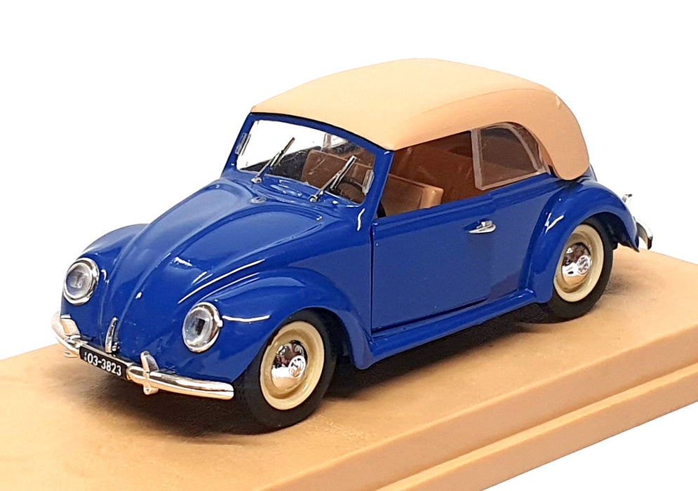 Rio Models 1/43 Scale No. 93 - 1949 Volkswagen Kafer Beetle - Blue/Beige