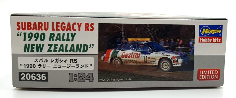 Hasegawa Kits 1/24 Scale 20636 - Subaru Legacy RS "1990 Rally New Zealand"