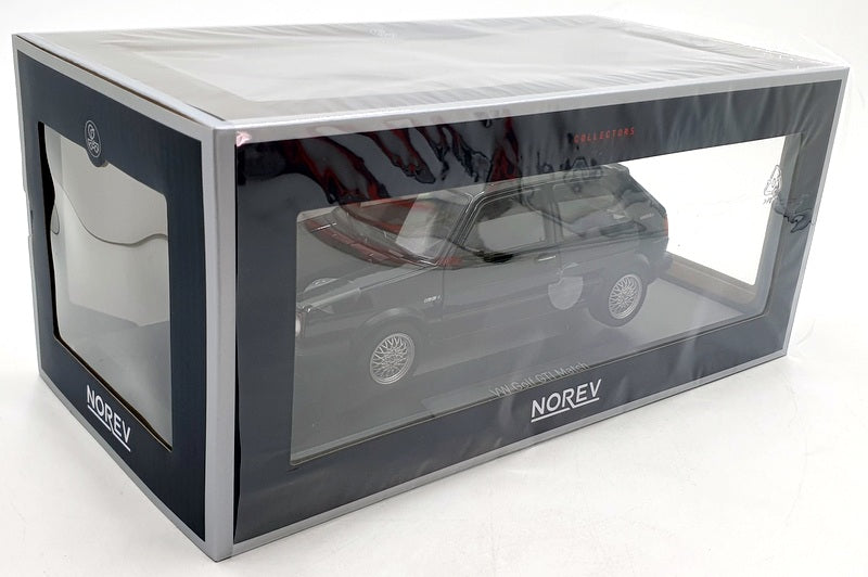 Norev 1/18 Scale Diecast 188559 - VW Golf GTI Match 1989 - Metallic Black