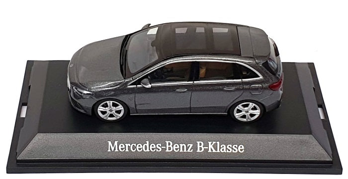 Herpa 1/43 Scale Diecast B6 696 0456 - Mercedes Benz B-Class - Mountain Grey