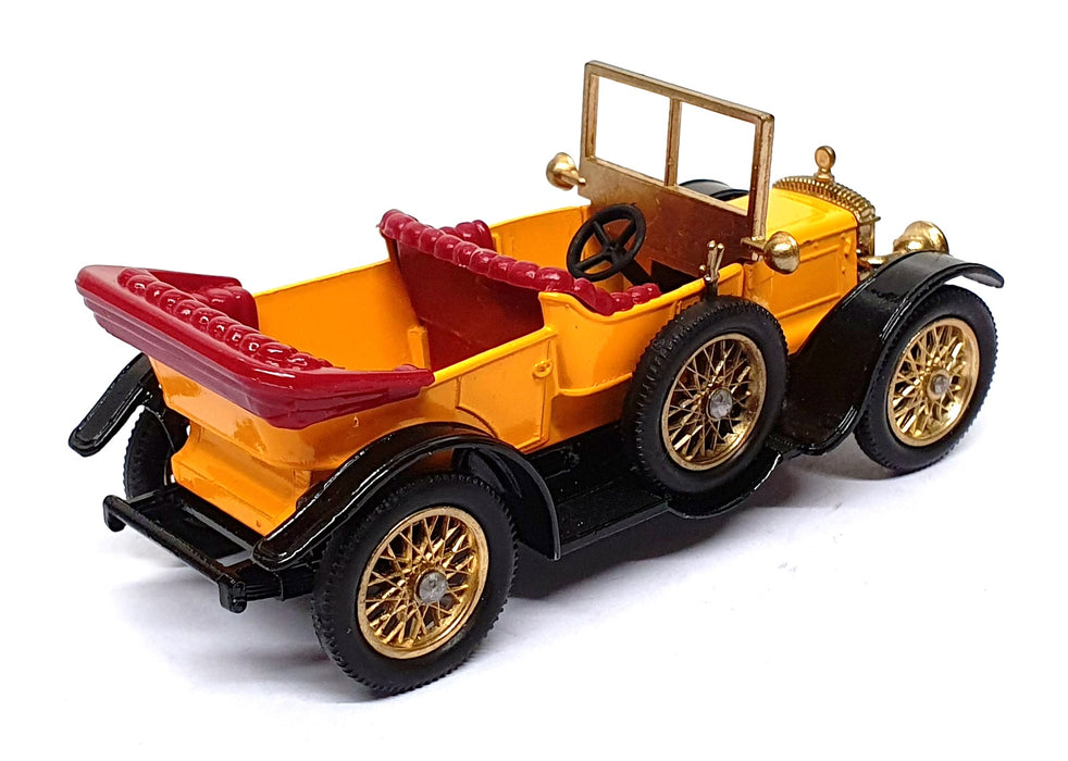 Matchbox Appx 9cm Long Diecast Y-13 - 1911 Daimler - Yellow