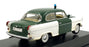 Norev 1/43 Scale 820030 - Borgward Isabella Police Car - White/Green