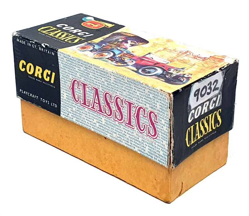 Corgi Appx 9cm Long Diecast 9032 - 1910 Renault 12/16 - Primrose Yellow