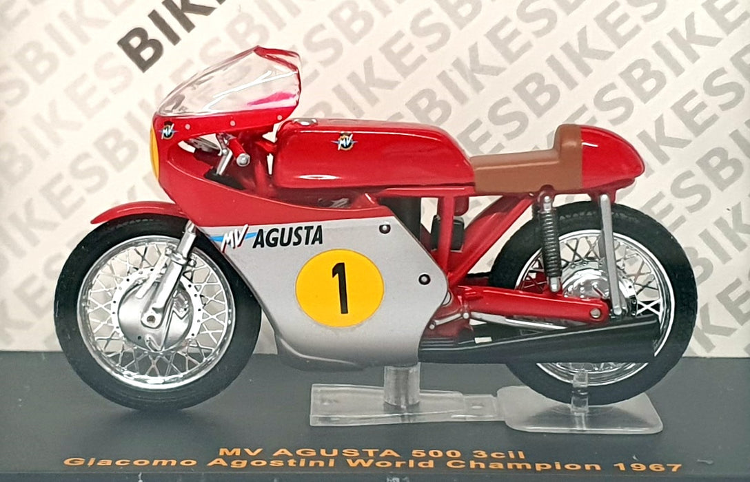 Ixo 1/24 Scale CLB006 - MV Agusta 500 3cil World Champion 1967 #1 Agostini
