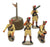 Charles Biggs 60mm Metal Soldiers 9910 - Indian Lewis Gun Section (JAT) 1914-18