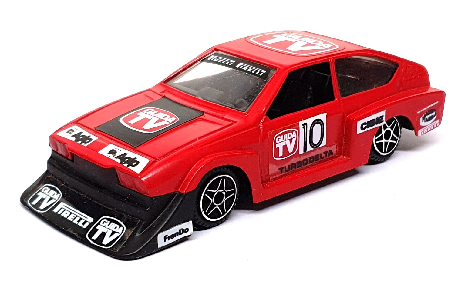 Polistil 1/40 Scale E2004 - Alfa Romeo Alfetta GTV 2000 Turbo Delta #10 - Red