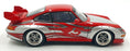 UT 1/18 Scale Diecast 7224L - Porsche 911 GT - Red/Silver