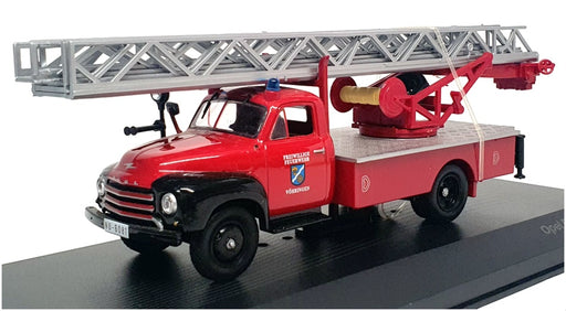 Eaglemoss 1/43 Scale OP01R - 1952-60 Opel Blitz Feuerwehr Fire Engine - Red
