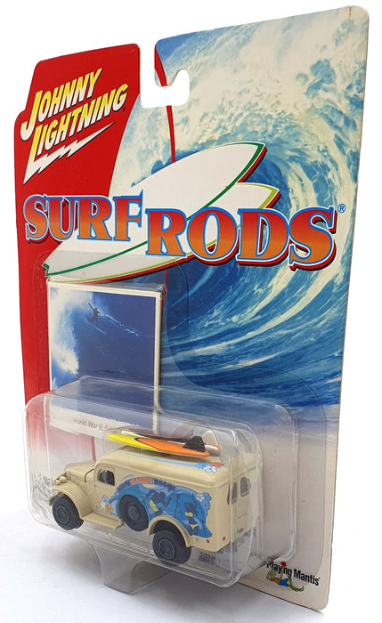 Johnny Lightning 1/64 Scale 294-07 Surf Rods World War II Ambulance - Beige