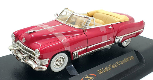 Signature 1/32 Scale Diecast 32353 - 1949 Cadillac Series 62 Convertible - Red