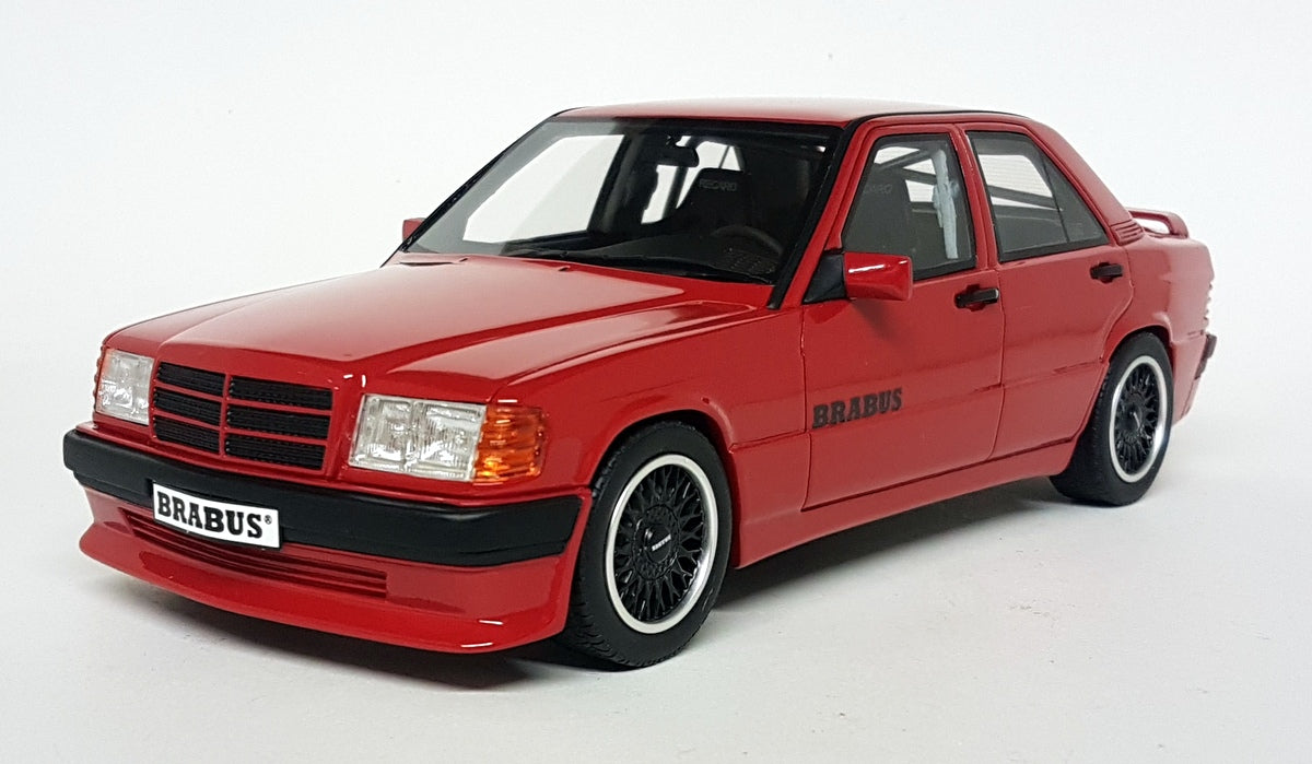 Otto 1/18 Scale Resin - OT674 Brabus 190E 3.6S W201 Signal Red