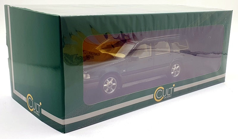 Cult 1/18 Scale CML181-2 - 1996-99 Volvo V70 XC Cross Country - Met. Blue/Green