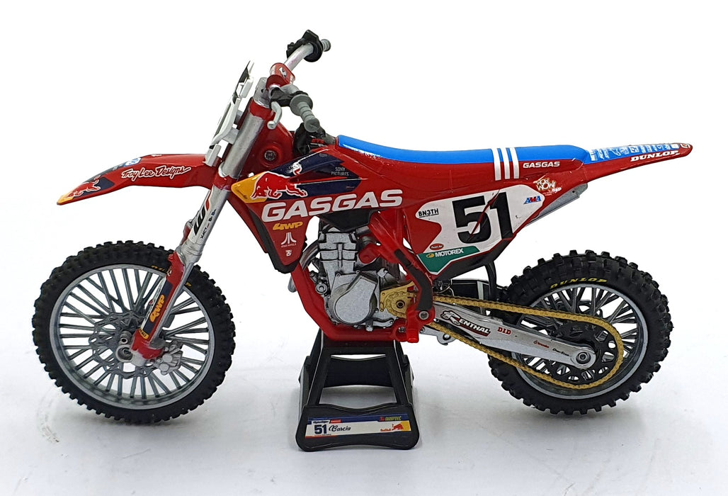 NewRay 1/12 Scale 58303 - GASGAS #51 Motorbike - Justin Barcia