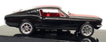 Ixo 1/43 Scale CLC478N.22 - 1967 Ford Mustang Fastback Custom - Black/Red