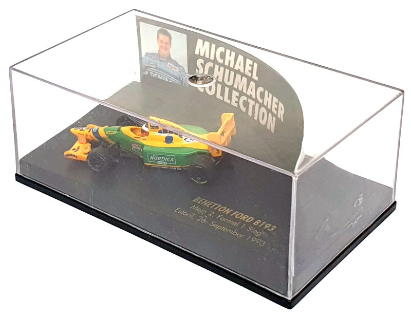 Minichamps 1/87 Scale 510 938705 - F1 Benetton Ford 1993 Schumacher Collection