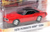 Greenlight Series 2 1/64 Scale 21740 - 1970 Plymouth Hemi Cuda - Red/Black