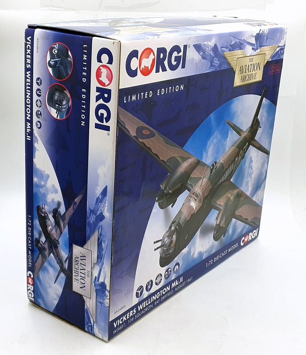 Corgi 1/72 Scale Diecast AA34806 Vickers Wellington MK2 W5461 104 Sqn Driffield