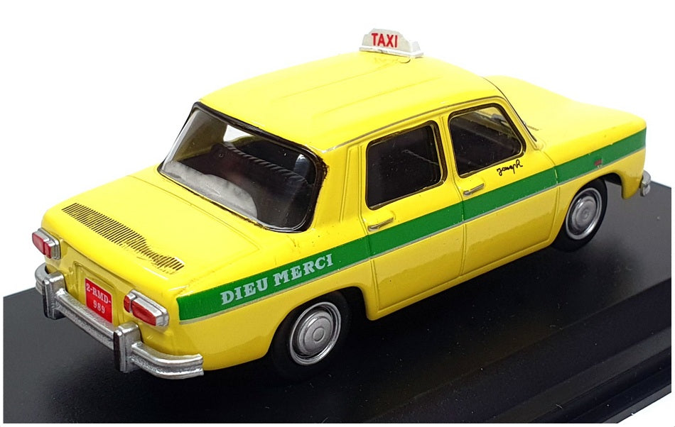 Leo Models 1/43 Scale LEO9 - Renault 8 Taxi Cab Bamako 1970 - Yellow