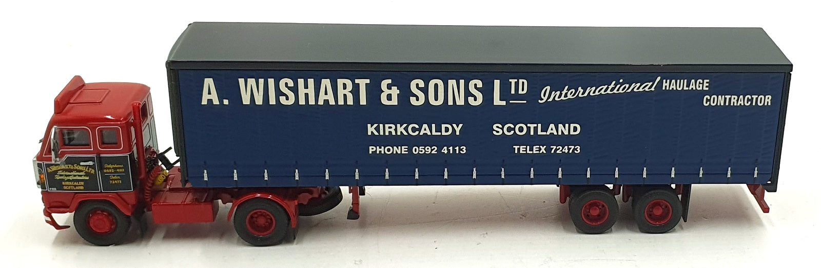 Corgi 1/50 Scale Model Truck CC13109 - Volvo F88 Tautliner - Wishart & sons Ltd