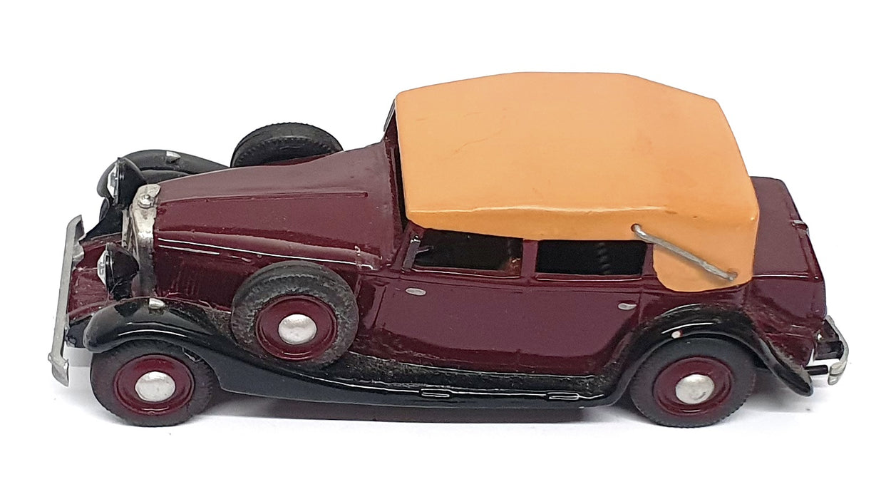 P. Models 1/43 Scale No. 3 - 1931 Maybach Zeppelin - Maroon