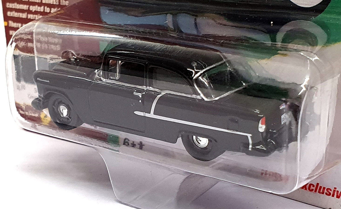 Johnny Lightning 1/64 Scale JLSP005 - 1955 Chevrolet 2Dr. Sedan - Onyx Black