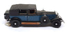 Franklin Mint 1/24 Scale 150326M - 1929 Rolls Royce Phantom 1 - Black/Blue