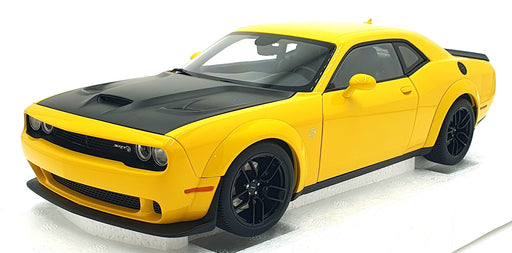 Autoart 1/18 Scale Diecast 71737 - Dodge Challenger SRT Hellcat Wideboy - Yellow