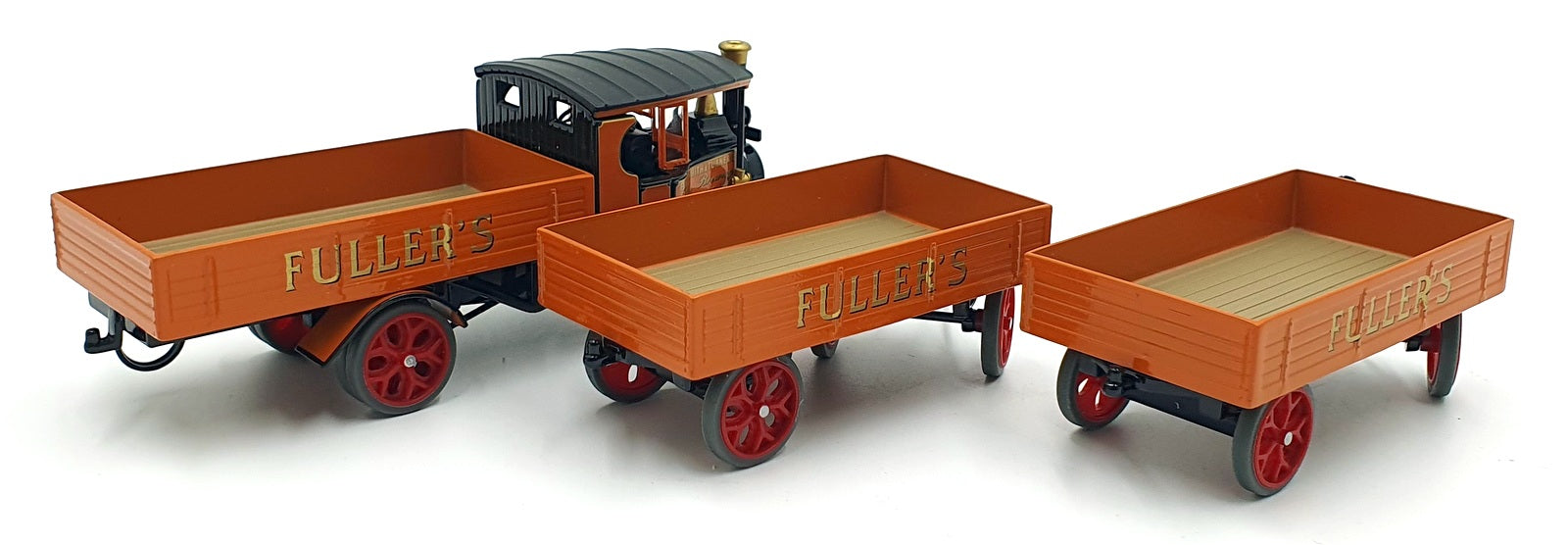 Corgi 1/50 Scale Diecast CC20205 Foden Dropside 2 Trailers & Barrels - Fuller's