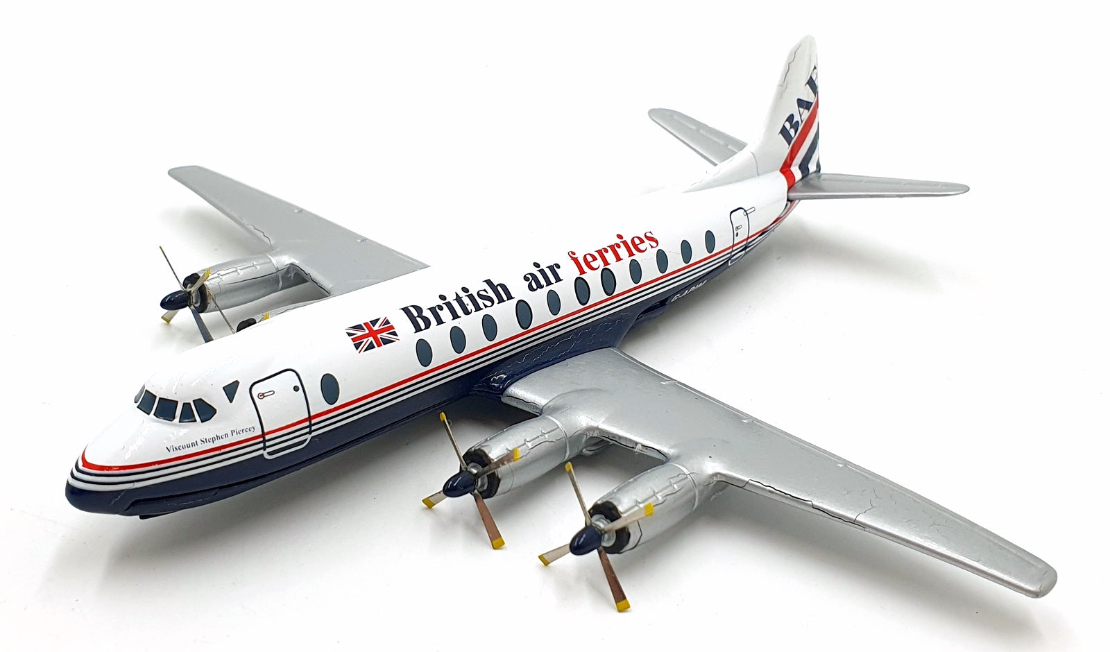 Corgi 1/144 Scale Diecast AA30503 - Vickers Viscount 800 - British Air Ferries