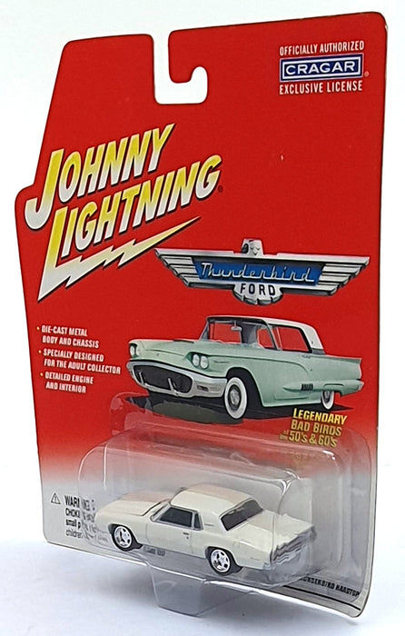 Johnny Lightning 1/64 Scale 455-02 - 1967 Ford Thunderbird Hardtop - White