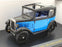 Ricko 1/18 Scale 32130 - 1932 Austin 7 Deluxe Saloon - Blue/Black