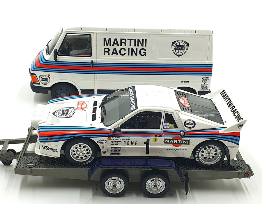 Otto 1/18 Scale OT360 Rally Set Lancia RMW 1983 Support And Trailer