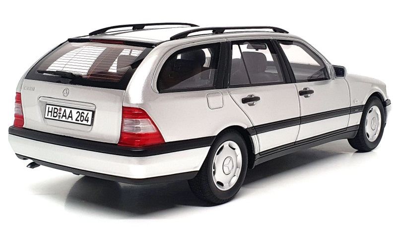 BOS Best Of Show 1/18 Scale BOS029 - Mercedes Benz C200 T S202 Estate - Silver