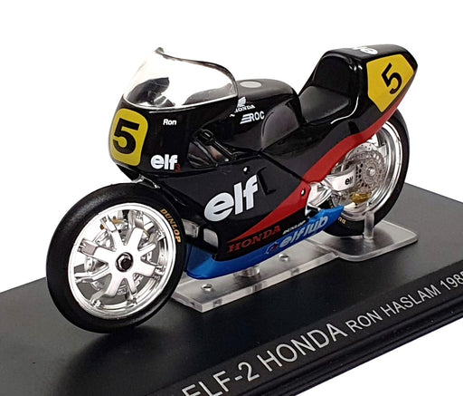 Altaya 1/24 Scale AMB05E - Elf-2 Honda #5 Ron Haslam 1985 - Black
