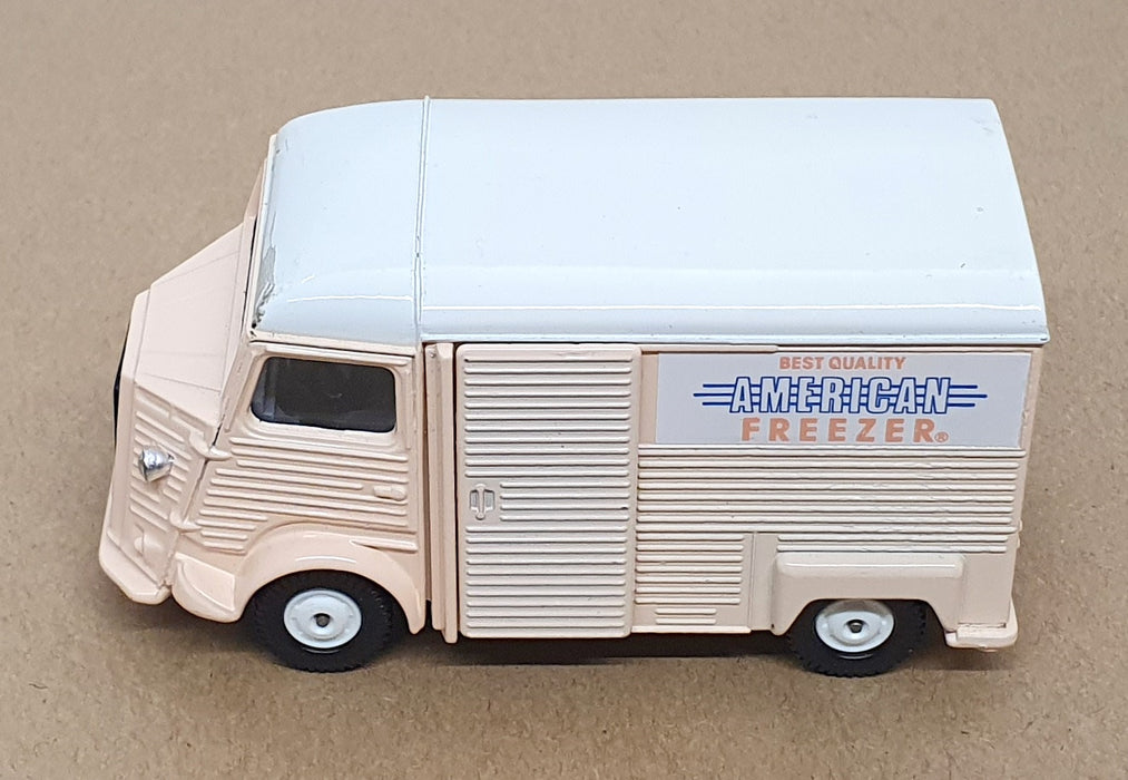 Tomica Dandy 1/43 Scale F31S - Citroen H American Freezer Van - Pale Pink/Yellow