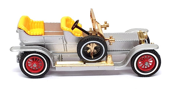 Matchbox Appx 9cm Long Diecast Y-10 - 1906 Rolls Royce Silver Ghost - Silver