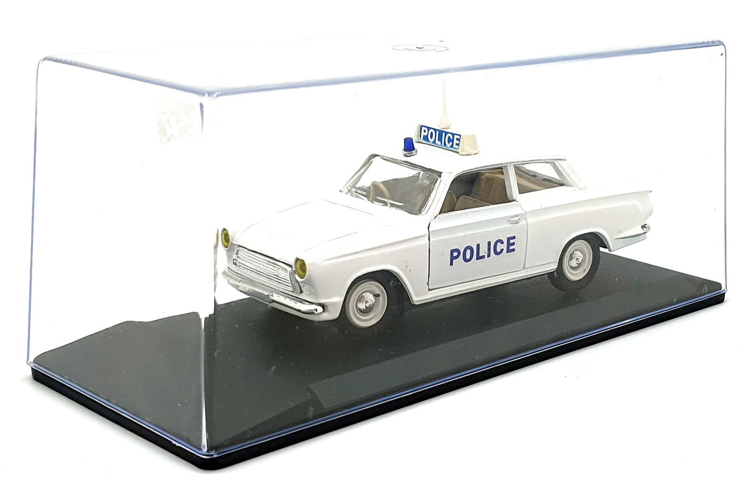 Eligor 1/43 Scale Diecast 1104 - 1965 Ford Cortina Police Car - White